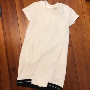 Zara trf collection XS White Sheath Dress